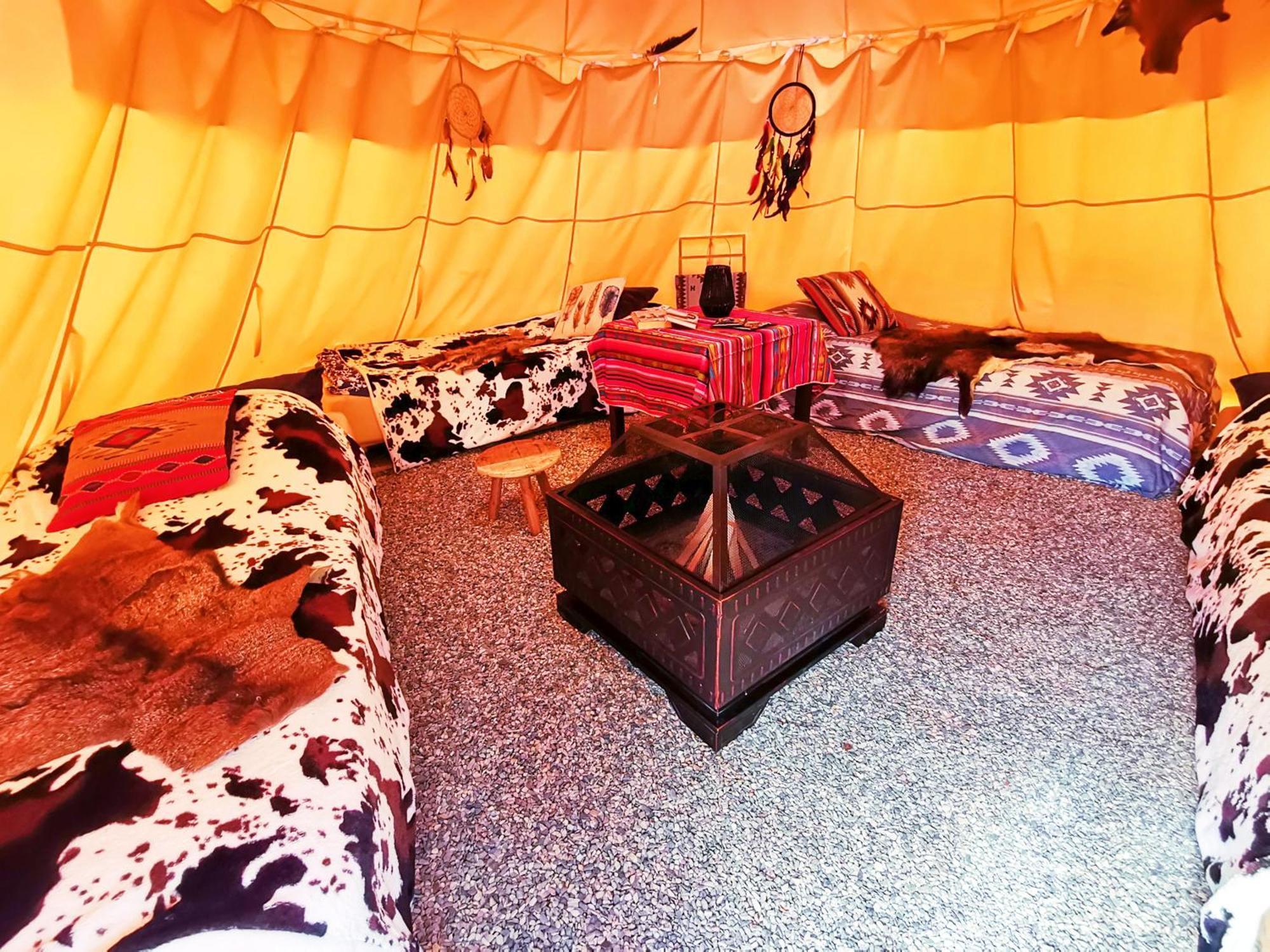 Hotel Teepee Camp Lounky Chodouny Esterno foto