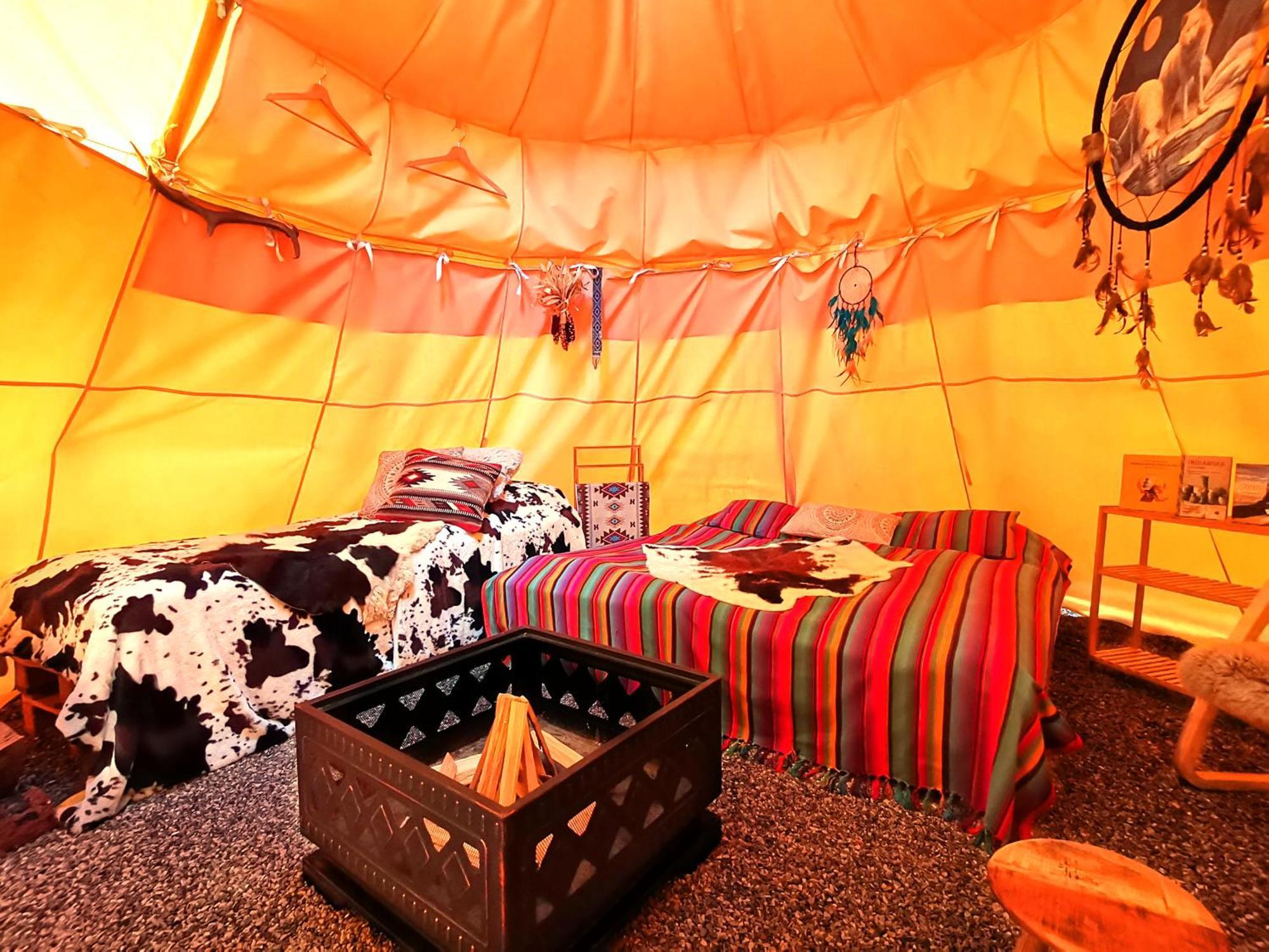 Hotel Teepee Camp Lounky Chodouny Esterno foto